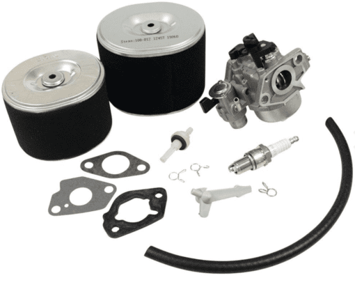 A carburetor and air filter kit for the honda gx 1 6 0.