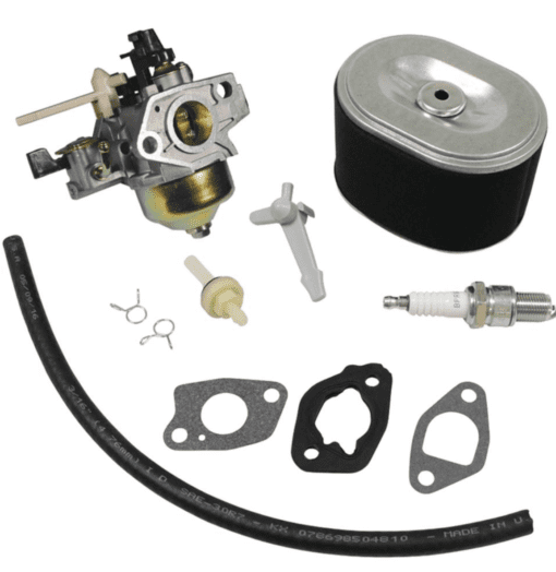 A carburetor and parts kit for the briggs & stratton 4 9 8 1 0 7